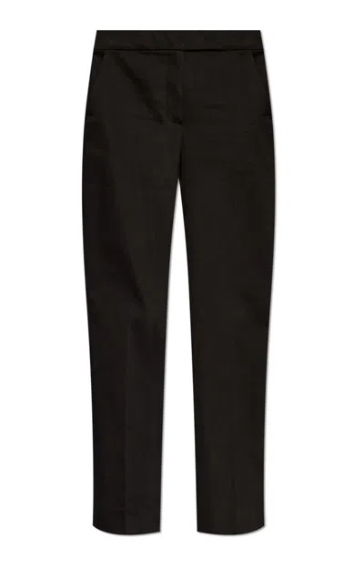 MAX MARA MAX MARA OKRA PLEAT DETAILED CROPPED TROUSERS