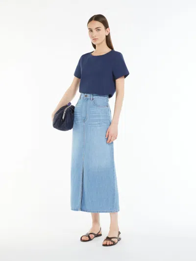 MAX MARA ORGANIC COTTON JERSEY T-SHIRT