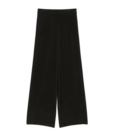 MAX MARA CREPE JERSEY TROUSERS