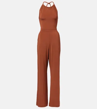 MAX MARA PARSEC HALTERNECK BEACH JUMPSUIT