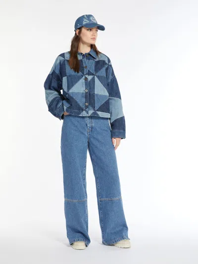 MAX MARA PATCHWORK DENIM JACKET
