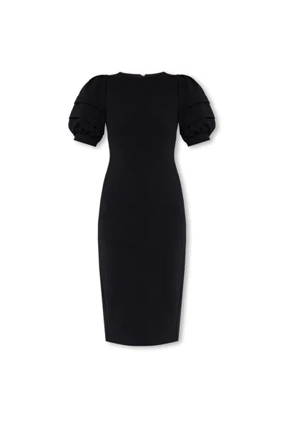 MAX MARA PEONIE PUFFSLEEVE DRESS