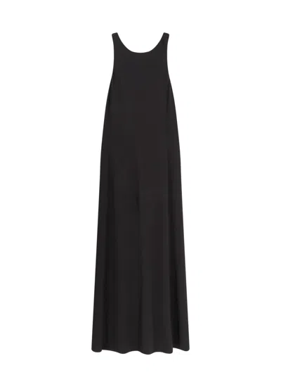 MAX MARA POMPEI CREWNECK SLEEVELESS DRESS
