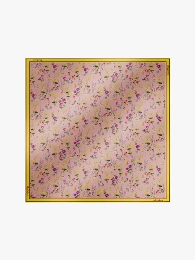 MAX MARA PRINTED SILK FOULARD