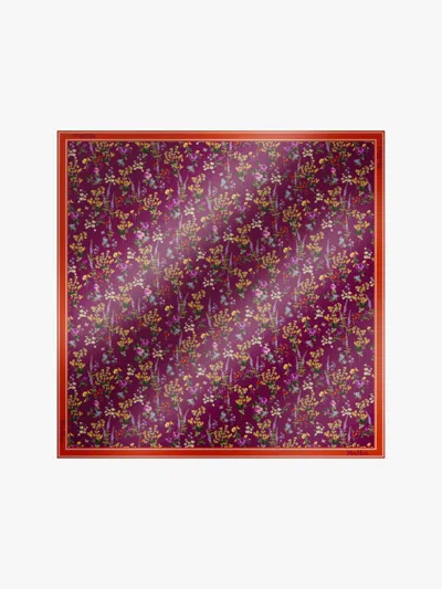 MAX MARA PRINTED SILK FOULARD