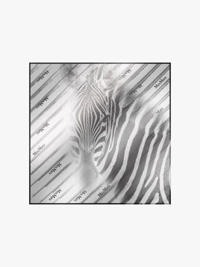 MAX MARA PRINTED SILK SCARF