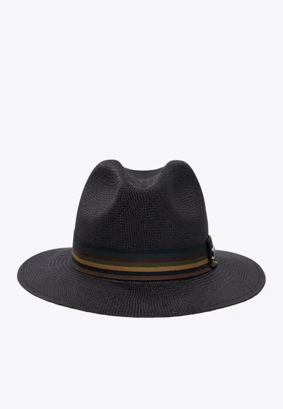 MAX MARA RODESIA STRIPED BUCKET HAT