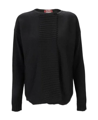 MAX MARA ROUND NECK KNITTED CARDIGAN