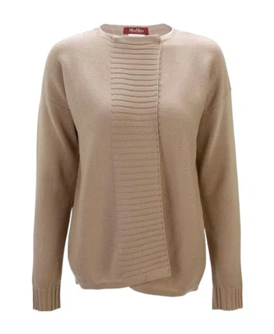 MAX MARA ROUND NECK KNITTED CARDIGAN