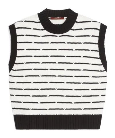 MAX MARA WOOL AND CASHMERE SOFT GILET