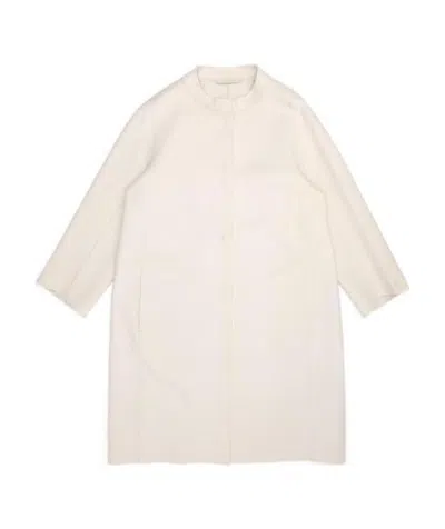 MAX MARA ROUND-NECKED COAT