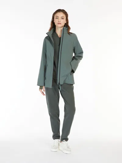 MAX MARA RUBBER-COATED TECHNICAL CANVAS JACKET