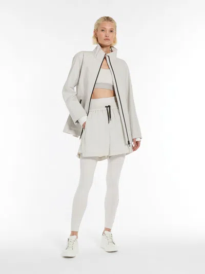 MAX MARA RUBBER-COATED TECHNICAL CANVAS JACKET
