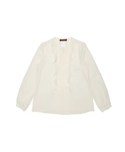 MAX MARA RUFFLED TOP