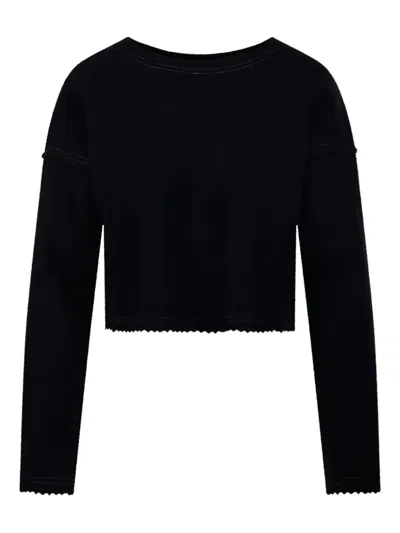 MAX MARA SCALLOPED-EDGE CROP TOP
