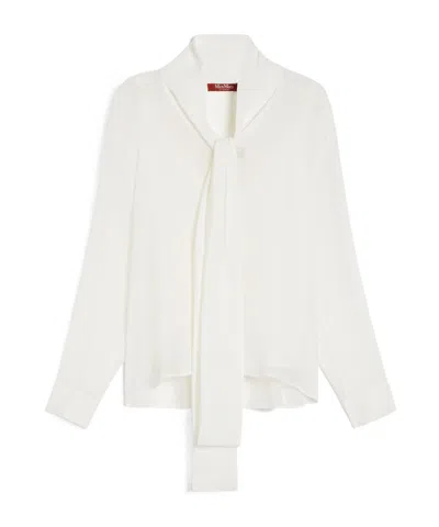 MAX MARA MAX MARA STUDIO GEORGETTE LONG-SLEEVED SHIRT