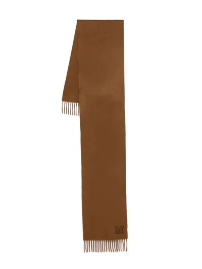 MAX MARA MAX MARA SCARFS LEATHER BROWN