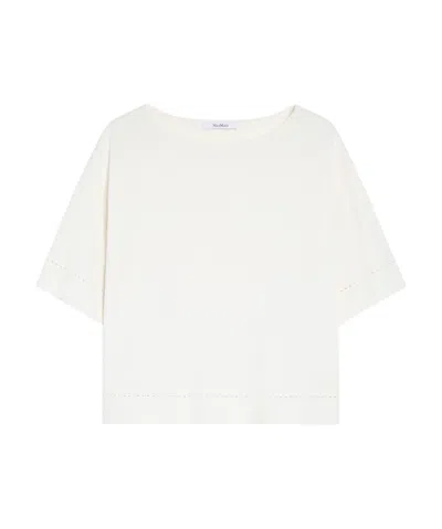 MAX MARA VISCOSE BOAT-NECK SWEATER