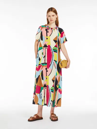 MAX MARA SILK CREPE DE CHINE DRESS