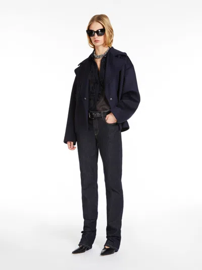 MAX MARA SILK GEORGETTE SHIRT