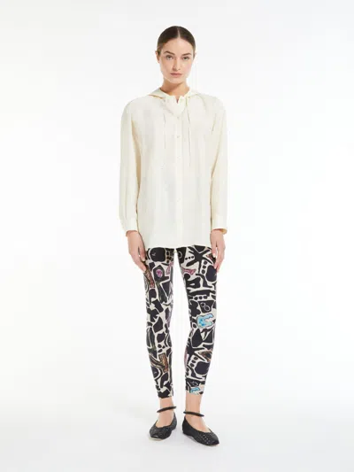 MAX MARA SILK HABOTAI TUNIC