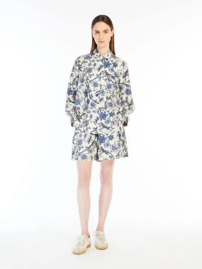 MAX MARA SILK TWILL SHIRT