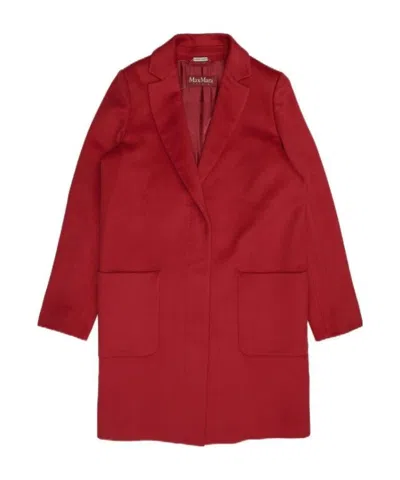 MAX MARA SINGLE-BREASTED MEDIUM-LENGTH COAT