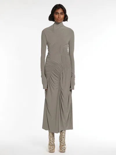 MAX MARA SLIM-FIT TECHNICAL JERSEY DRESS