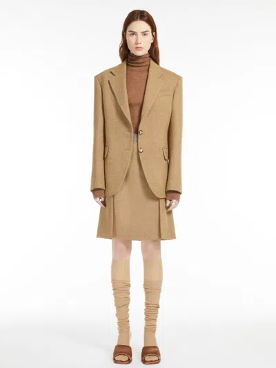 MAX MARA SLIM-FIT TWEED BLAZER