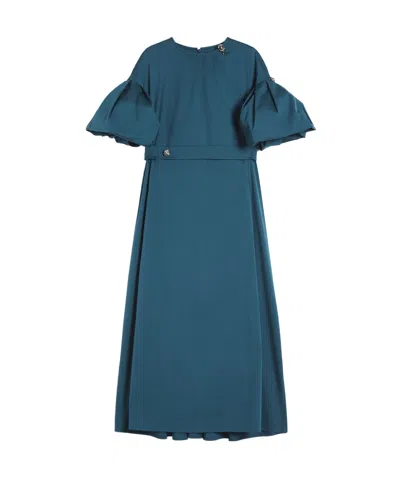 MAX MARA STRETCH POPLIN SHEATH DRESS