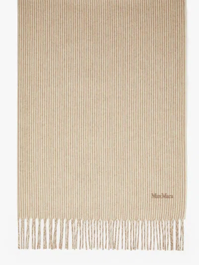 MAX MARA STRIPED CASHMERE STOLE
