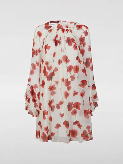 MAX MARA MAX MARA STUDIO DRESS WOMAN BUTTER