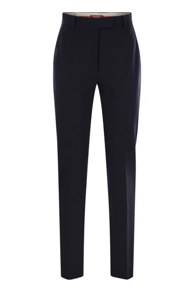 MAX MARA MAX MARA STUDIO ERMES - SLIM JERSEY TROUSERS