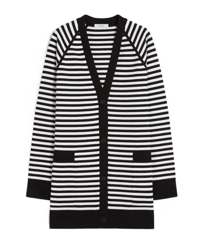 MAX MARA JACQUARD VISCOSE CARDIGAN