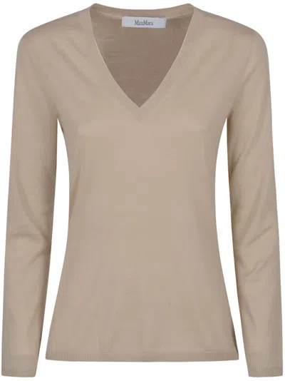 MAX MARA V-NECK TOP