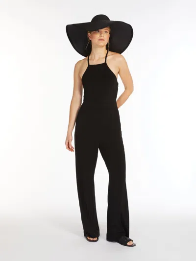 MAX MARA VISCOSE JERSEY JUMPSUIT