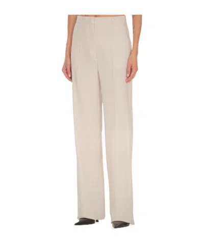 MAX MARA MAX MARA STUDIO PLEAT DETAILED STRAIGHT LEG PANTS