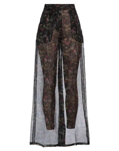 MAX MARA MAX MARA WOMAN PANTS BLACK SIZE 12 SILK