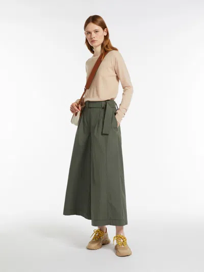 MAX MARA WOOL AND CASHMERE CREW-NECK SWEATER