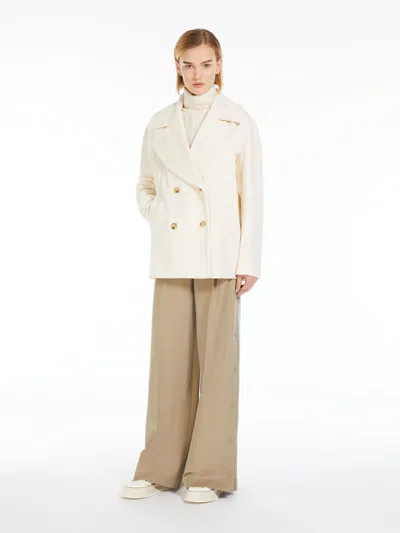 MAX MARA WOOL AND CASHMERE PEA COAT