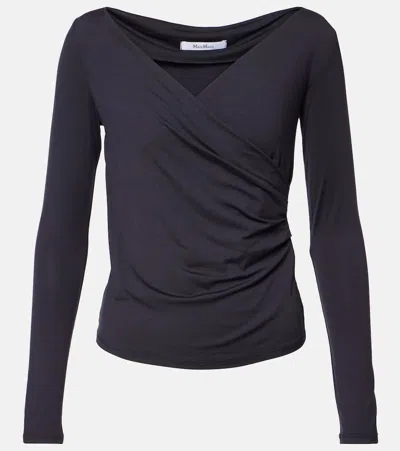 MAX MARA YALE DRAPED TOP