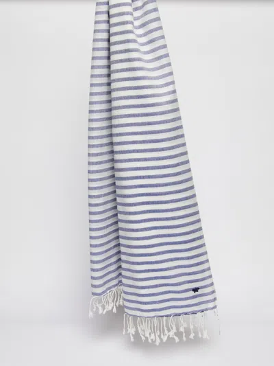 MAX MARA YARN-DYED COTTON STOLE
