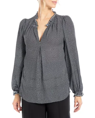 MAX STUDIO LONG SMOCK BLOUSE