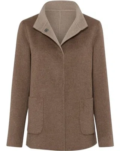 MAXIMILIAN MAXIMILIAN DOUBLEFACE-JACKE STEHKRAGEN ÜBERGANGSJACKEN|WALKJACKEN DAMEN NEU