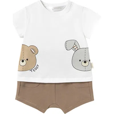 MAYORAL MAYORAL TEDDY MUFFIN SHORTS SET