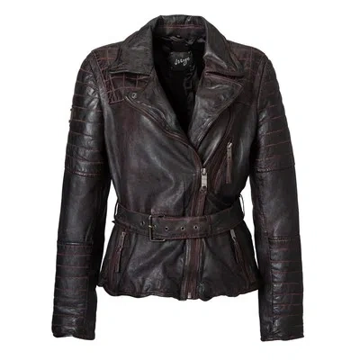 MAZE MAZE LEDERJACKE VALBOM