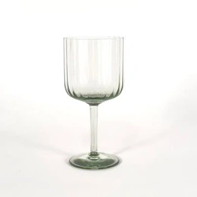 MBARE MBARE RETRO OPTIC WINE GLASS