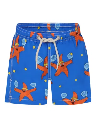 MC2 SAINT BARTH STAR-PRINT SWIM SHORTS