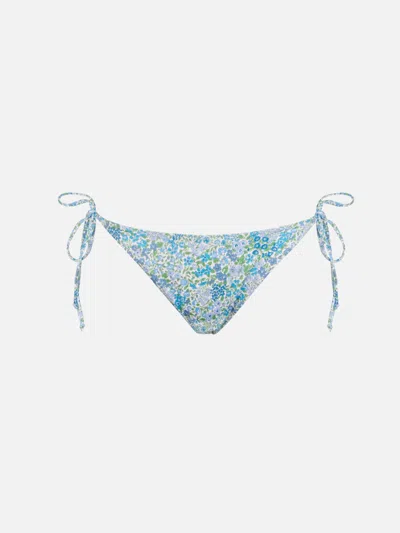 MC2 SAINT BARTH WOMAN CLASSIC SWIM BRIEFS VIRGO WITH JOANNA LUISE PRINT MADE WITH LIBERTY FABRIC