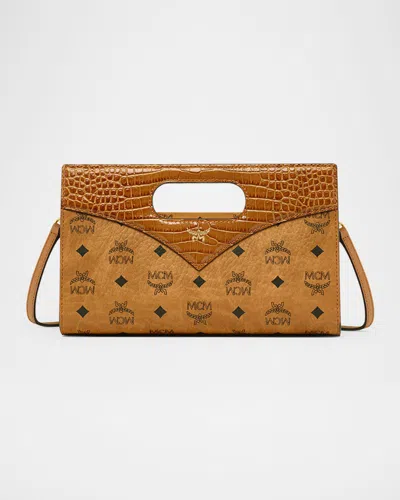 MCM DIAMOND VISETOS MONOGRAM CROSSBODY BAG